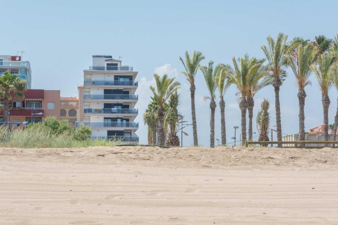 Atico Aqua Peniscola, 1ª Linea De Playa, Parking Y Piscina Apartment Luaran gambar