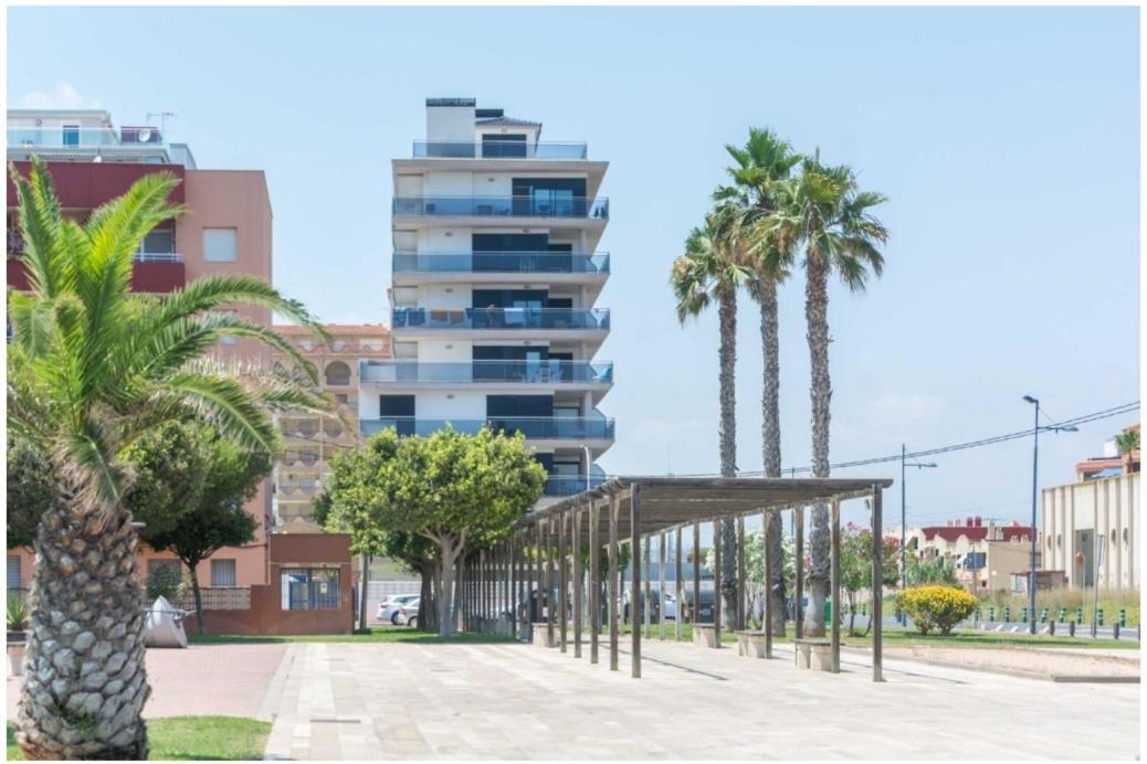Atico Aqua Peniscola, 1ª Linea De Playa, Parking Y Piscina Apartment Luaran gambar