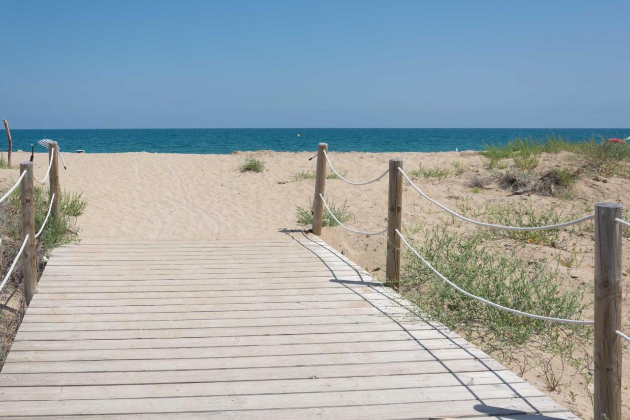 Atico Aqua Peniscola, 1ª Linea De Playa, Parking Y Piscina Apartment Luaran gambar
