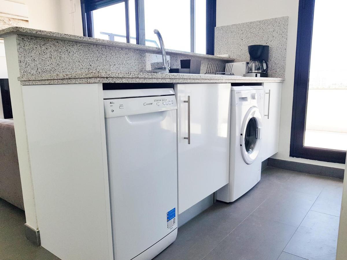 Atico Aqua Peniscola, 1ª Linea De Playa, Parking Y Piscina Apartment Luaran gambar