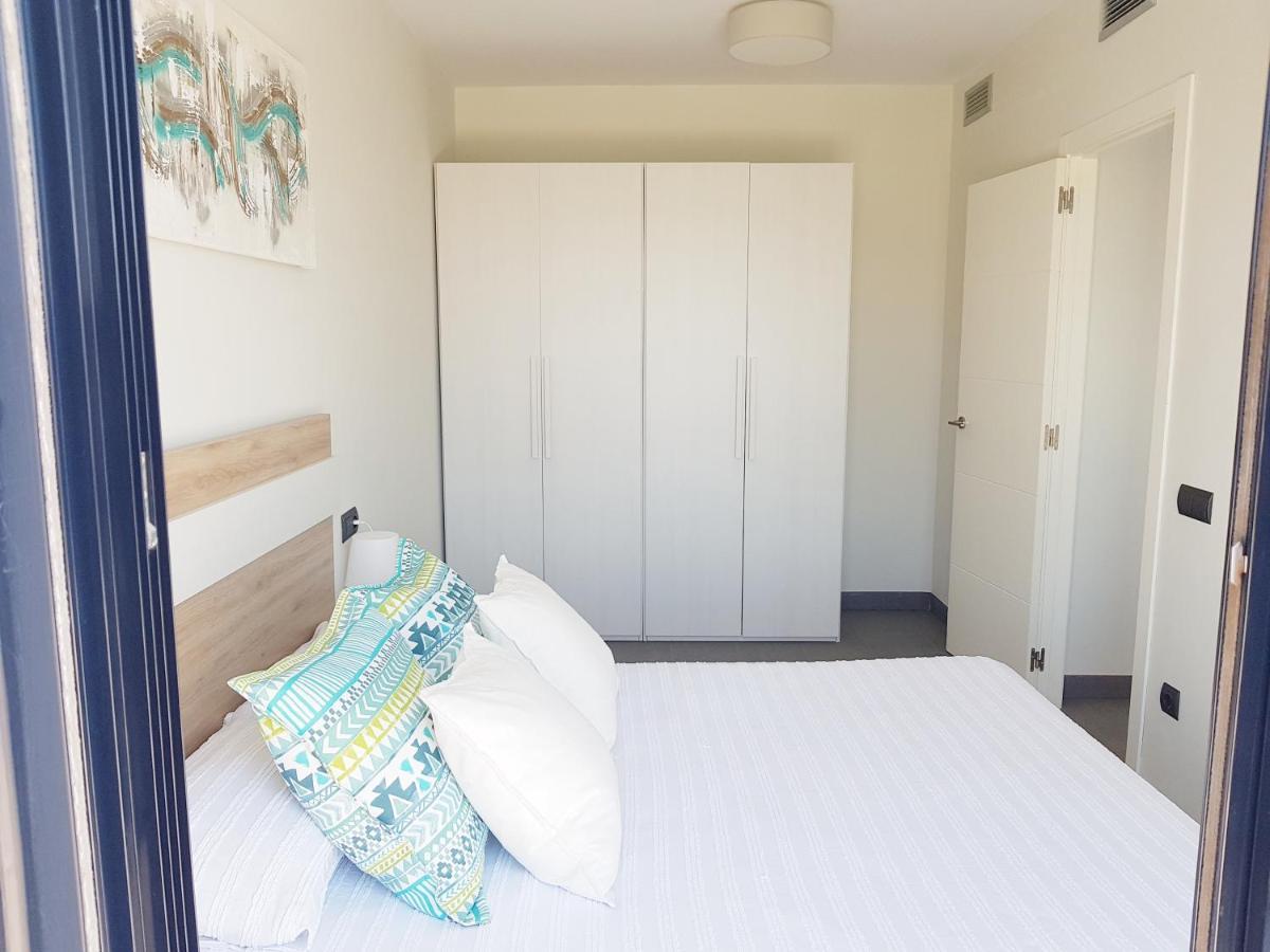 Atico Aqua Peniscola, 1ª Linea De Playa, Parking Y Piscina Apartment Luaran gambar