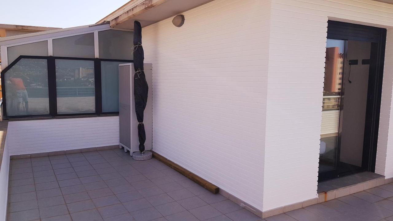 Atico Aqua Peniscola, 1ª Linea De Playa, Parking Y Piscina Apartment Luaran gambar