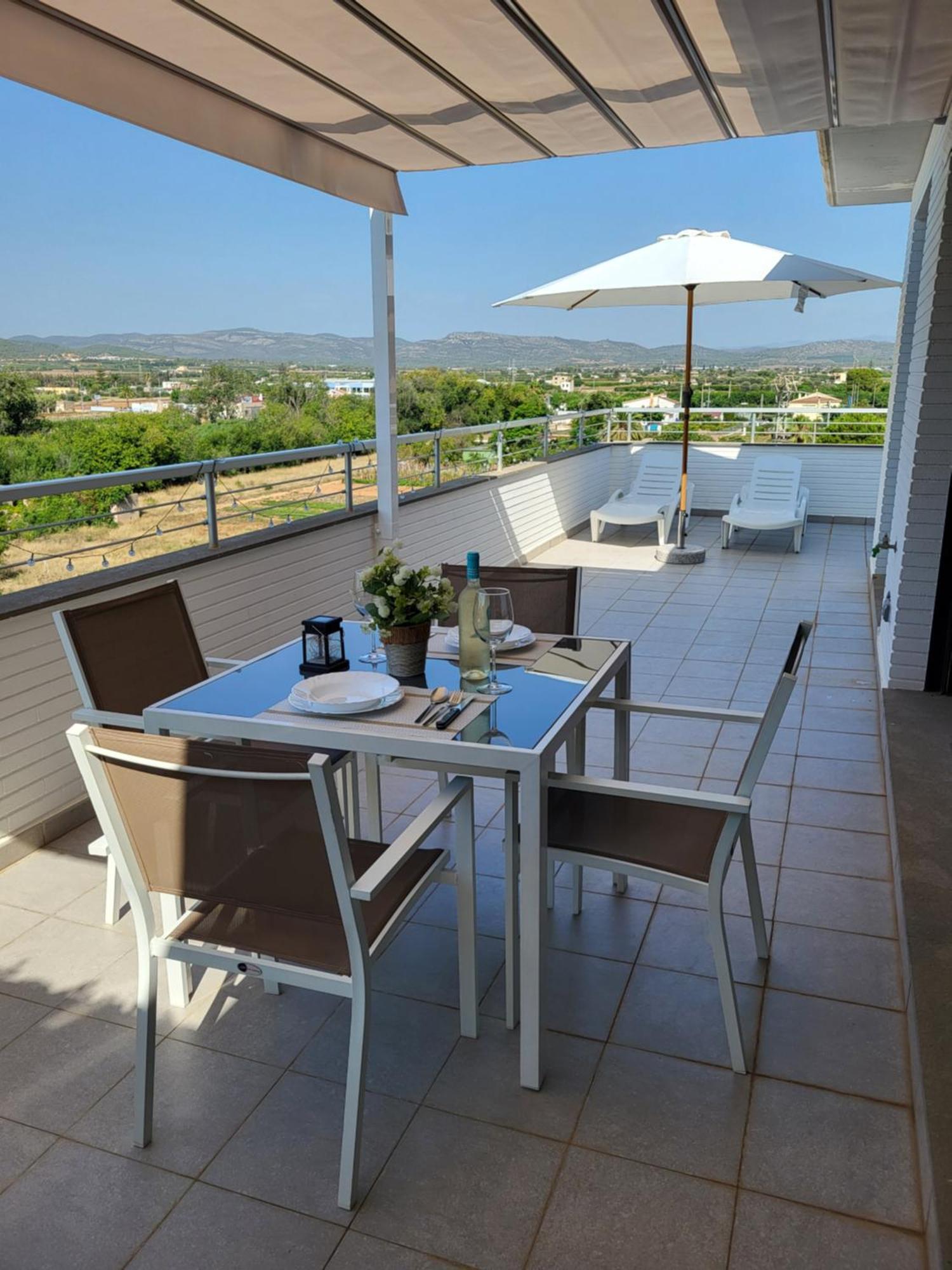 Atico Aqua Peniscola, 1ª Linea De Playa, Parking Y Piscina Apartment Luaran gambar